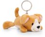 NICI Sleutelhanger Hond 10cm - bruin