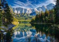 Ravensburger puzzle pour adultes 1000 pièces - Eibsee avec Wettersteingebirge et Zugspitze