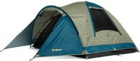 Oztrail Tasman 4V Plus Dome Tent Camping Outdoor 4 Person Shelter (Multicoloured, Standard)