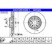 ATE Lot De 2 Disques De Frein 24.0128-0326.1 Alfa Romeo 50532932