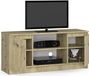 BDW, Commode, Meuble TV, 120x55x40 cm, Chêne Artisan