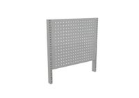 Treston Geperforeerd paneel voor LMT breedte 150 cm Wit, Grijs Staal