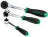 TOPTUL CJBT0816 Cliquet 1/4 pouce Longueur 155mm Acier Chrome-Vanadium