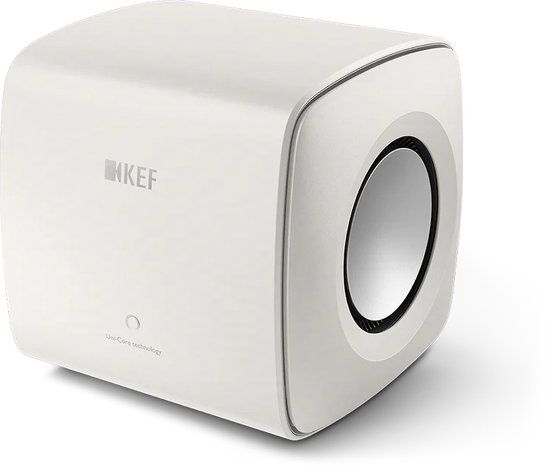 KEF KC62 Subwoofer - Miniraal wit