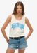Superdry Cali hemdtopje Dames Vesten Off White Katoen UK14-EU42