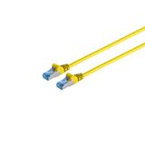 S-Impuls Patchkabel Cat6A S/FTP PIMF Geel 10m