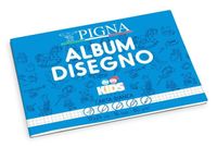 Pigna 02029055M schetsboek, 16 vel, Wit, 80 g/m², Gelinieerd papier