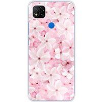 Xiaomi Redmi 9C Siliconen hoesje - ontwerp sakura