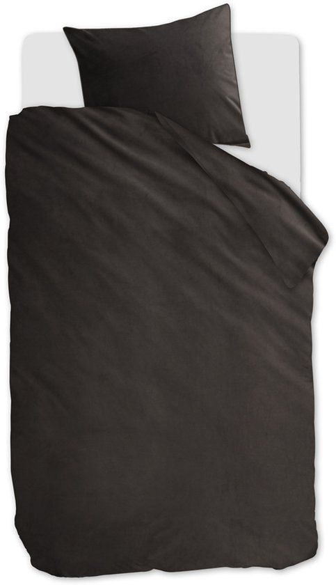 Rivièra Maison Estate dekbedovertrek 140x200/220 cm - Bruin - Junior