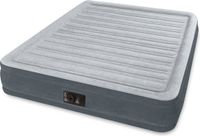 Intex Queen Size Airbed with Built-in Pump - Grey