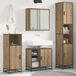 Maison Exclusive Ensemble de meubles de salle de bain - 3 pièces, chêne artisanal, 65 x 33 x 60 cm