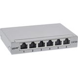 InLine 76816A patch paneel 0.5U Cat6a RJ45 Grijs