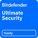 Bitdefender Ultimate Security Family 25 apparaten 2 Jaar
