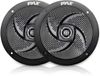 Pyle Marine Luidsprekers – Waterdichte Speakers- Luidsprekers voor Boten - Weerbestendige Buitenluidsprekers- 180 Watt - 1 Paar- Zwart