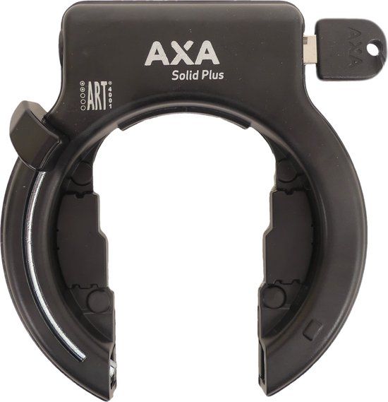 Axa Ringslot Solid Plus - Zwart - ART2 - Werkplaatsverpakking