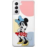 ERT GROUP mobiel telefoonhoesje voor Samsung S21 PLUS origineel en officieel erkend Disney patroon Minnie 078