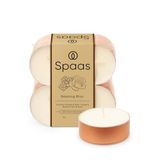 Spaas Maxi Geurtheelichten roségouden cup 10u x8 flatpack - Beaming Bliss