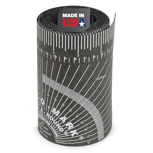 Jackson Safety CURV-O-MARK J1858 Wrap-A-Round lay-out-liniaal voor lasleidingen, medium, zwart