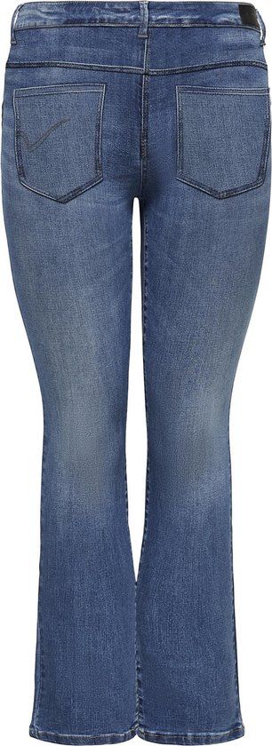 ONLY CARMAKOMA CARSALLY REG FLARED DNM BJ114-3 NOOS Women's Jeans - Size 44/32 - Medium Blue Denim