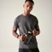 Dare 2b Persist heren sportshirt grijs korte mouw