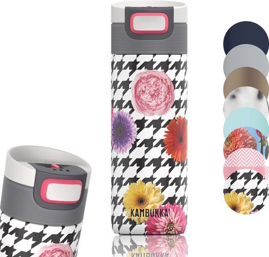 Kambukka Etna Thermosbeker - 500 ml - Floral Patchwork
