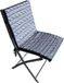 TIP Coussin imperméable pour chaise de jardin avec dossier, 80 x 40 cm, tissé