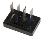 KALEA-INFORMATIQUE Dock klonen voor 4x M2 NVMe Gen 3.0 en 4.0 SSD's met USB4 Thunderbolt 40G verbinding