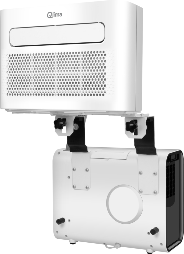 Qlima MS-AC 5001 Split Unit Air Conditioner - Caravan Airco - Black/White