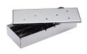 KitchenCraft Roestvrij stalen BBQ rookgrillkast met deksel, 22,5 x 9 x 4 cm
