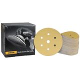 Mirka Gold Universeel Schuurpapier Ø 150mm Klittenband 7-gaats, korrel P150, 100 st