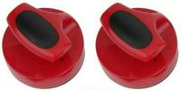 Pegasi Airhockey Pusher - 96mm - 2 pièces - Rouge - Plastique