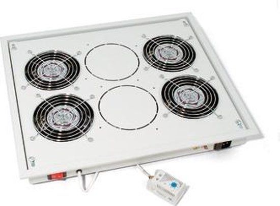 Digital data communications Triton RAB-CH-X03-X3, 2 ventilatoren, thermostaat, zwart