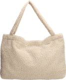 Beagles Navarra Shopper Schoudertas Mommy Tas Verzorgingstas Teddy Soft Trendy Tas - Tote Bag - Dames Tas - Crème
