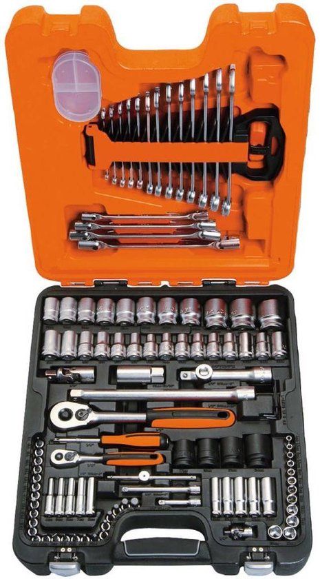 Bahco Dopsleutelset 1/4" en 1/2" 108-delig S108 | 7314150122257