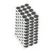 Emuca 4026623 Tapa Tornillos, adhesiva, D. 20 mm, antraciet, UD, antraciet, Ø20 mm (150 stuks)