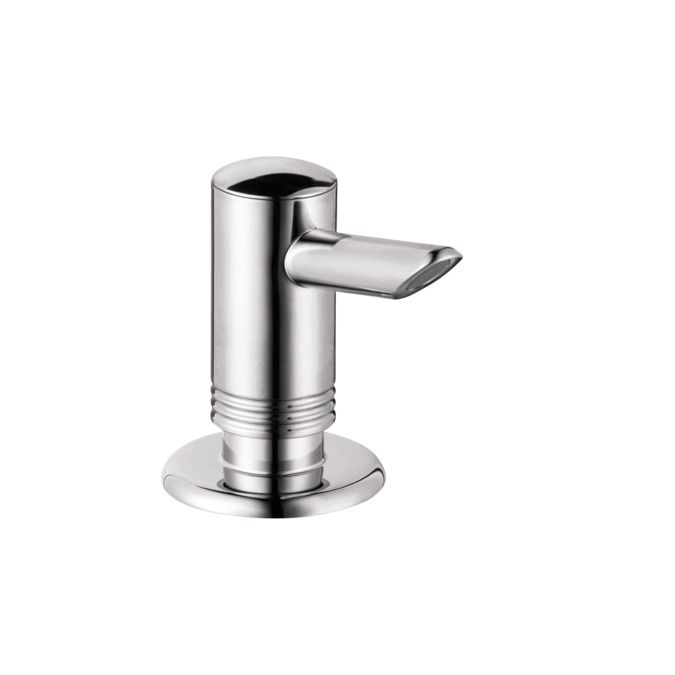 Hansgrohe Zeepdispenser - Wit - Vierkant - RVS - 2 jaar garantie