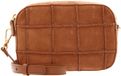 Coccinelle Leren schoudertas Tebe Check Embroidery Crossbody Bag Robin / Robin abrikoos