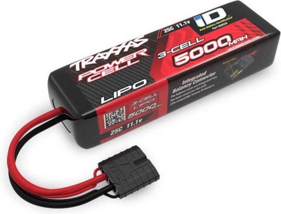 Traxxas LiPo Accupack 11.1V 5000mAh 3S 25C Softcase - Traxxas iD