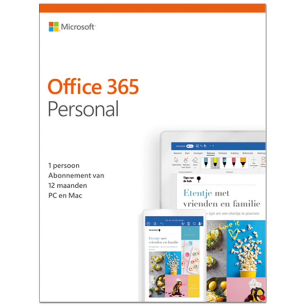 Microsoft Office 365 Personal 1User 1year
