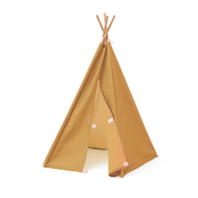 KIDS CONCEPT ® Tipi Tent Mini H 75 cm geel