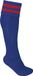 PROACT® Sportsokken Met Contraststrepen PA015 - Dark Royal Blue / Sporty Red - 27/30 EU