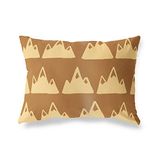 BonaMaison Bruine Tinten Decoratieve Kussensloop, Kussenhoezen Bank, Decoratieve Kussenhoesjes, Kussensloop; Sofa, Slaapkamer, Kantoor, Auto 45x60 Cm - Ontworpen en vervaardigd in Turkije