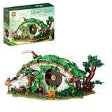 DK 6031 Maison de nain avec éclairage – 1 088 pièces – Set de construction fantaisiste, maison
