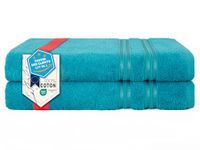 Hammetex Badhanddoeken 2-delige Set 70x140 cm, 100% Katoen Badstof