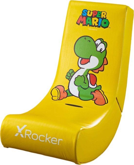 X Rocker Gamestoel - Yoshi - inklapbaar - Nintendo All Star rocker