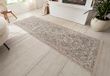 Hanse Home Zand vintage tapijt, oosters laagpolig woonkamertapijt, crèmegrijs, 80 x 200 cm