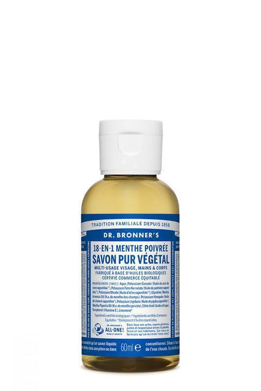 dr bronners Liquid soap peppermint 60 ML