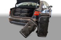 Car-Bags.com Audi A4 sedan reistas set met wielen, Polyester, Zwart