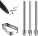 Allecto Stylus Pen Tips Set van 3 met Hoge Gevoeligheid voor Kindle Scribe - Titanium Legering