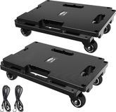 Shenzhen Haorui Industrial Technology Co., Ltd. Chariot de déménagement de meubles avec roues - 2 pièces noir Trolley